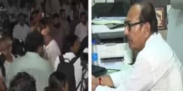 वकील के चेम्बर में जाकर घिरे पूर्व मंत्री अरूप विश्वास