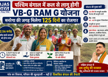 पश्चिम बंगाल में कल से लागू होगी नई ग्रामीण रोजगार योजना VB-G RAM G