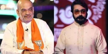 अमित शाह ने की अभिनेता प्रसेनजीत चटर्जी से मुलाकात