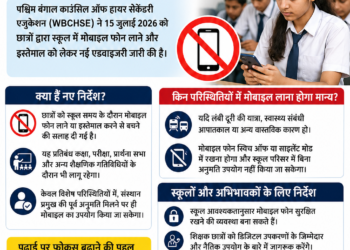 पश्चिम बंगाल के उच्च माध्यमिक स्कूलों में मोबाइल फोन पर सख्ती
