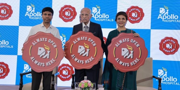 अपोलो हॉस्पिटल्स ने शुरू की ‘ऑलवेज़ ओपन, ऑलवेज़ हियर’ पहल