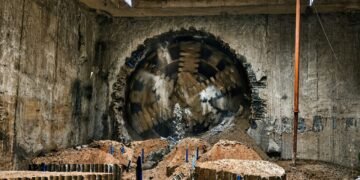 TBM ‘दिव्या’ ने विक्टोरिया मेट्रो स्टेशन पर ब्रेकथ्रू हासिल किया
