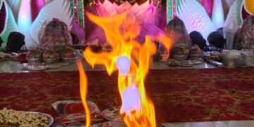 माँ सच्चिया का भव्य दरबार सजा हावड़ा में