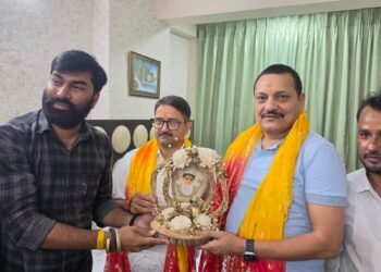 कोलकाता में अरविंद कुमार उर्फ छोटू सिंह का भव्य स्वागत