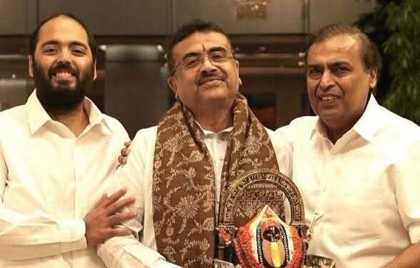 Subhendu meets Ambani regarding investment