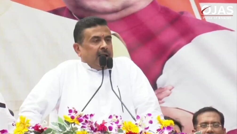 सुवेंदु अधिकारी का ऐलान, बंगाल में ट्रिपल इंजन सरकार बनाएगी BJP