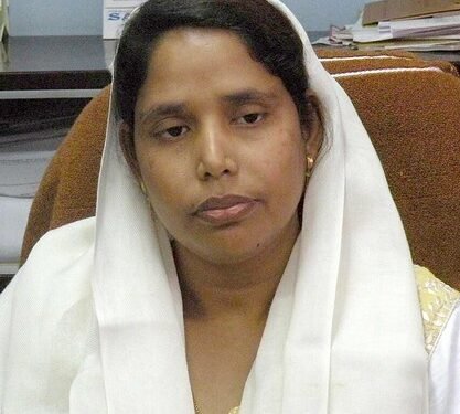 सबिना यास्मिन ने छोड़ा ऋतब्रत गुट की महिला शाखा के प्रदेश अध्यक्ष का पद
