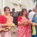 दुर्गा विसर्जन 2026: बंगाल में सिंदूर खेला, मां दुर्गा की विदाई